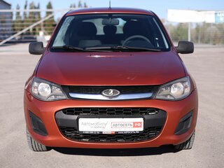 2013 Lada (ВАЗ) Kalina II, оранжевый, 319060 рублей, вид 2