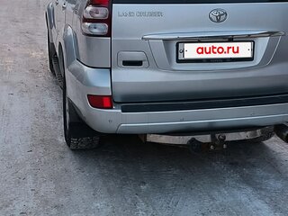2008 Toyota Land Cruiser Prado 5-speed 120 Series Рестайлинг, серый, 2700000 рублей, вид 3