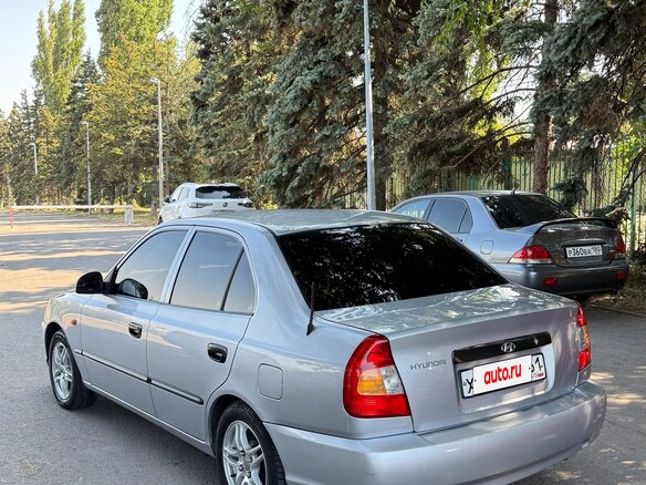 2007 Hyundai Accent ТагАЗ II, серый, 530000 рублей - вид 5