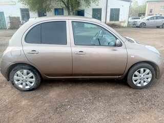 2006 Nissan Micra III (K12), бежевый, 460000 рублей, вид 3