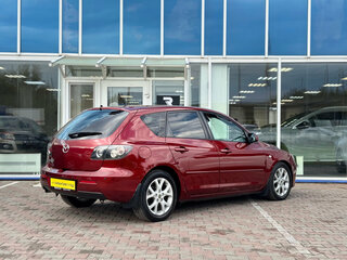 2008 Mazda 3 I (BK) Рестайлинг, красный, 725000 рублей, вид 3