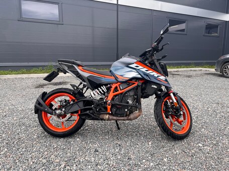 2024 KTM 390 Duke, синий, 610000 рублей, вид 1