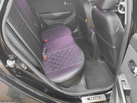2012 Kia Rio 5-speed III, чёрный, 650000 рублей - вид 10