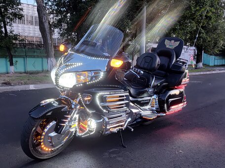 2007 Honda GL 1800 Gold Wing, чёрный, 1020737 рублей, вид 2