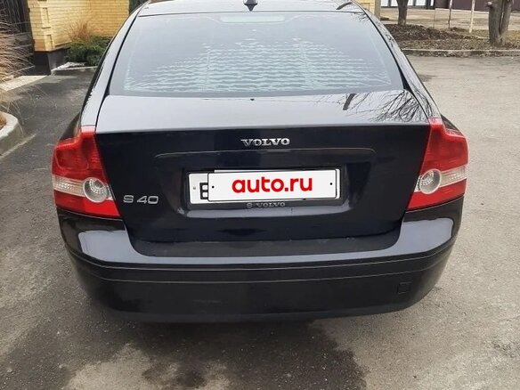 2005 Volvo S40 II, чёрный, 650000 рублей - вид 2