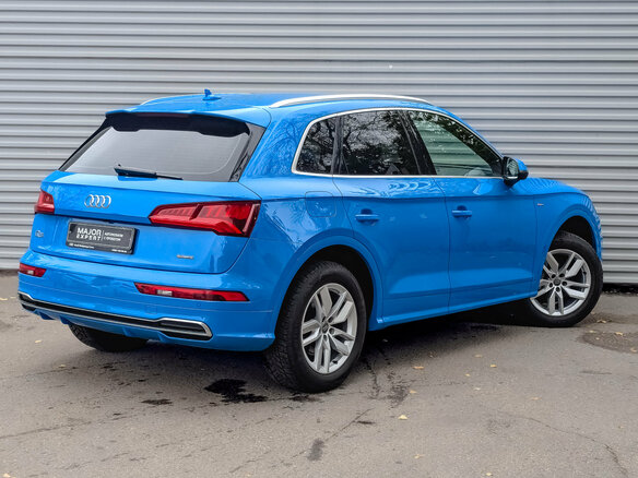 2019 Audi Q5 II (FY), синий - вид 4