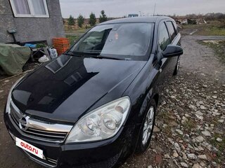 2009 Opel Astra H Рестайлинг, чёрный, 550000 рублей, вид 1