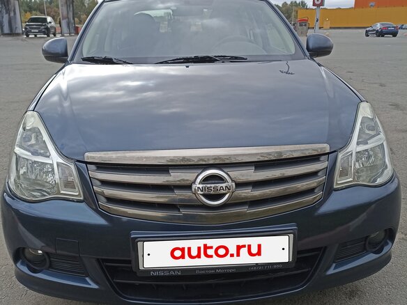 2017 Nissan Almera III (G15), синий