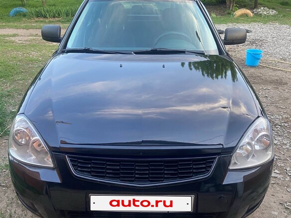 2012 Lada (ВАЗ) Priora I, синий, 290000 рублей - вид 1