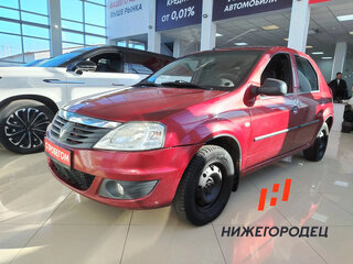 2011 Renault Logan I Рестайлинг, красный, 359000 рублей, вид 1