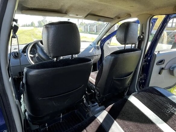 2007 Renault Logan I, синий, 330000 рублей - вид 5
