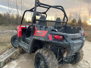2015 Polaris RZR 570, красный, 434000 рублей, вид 4