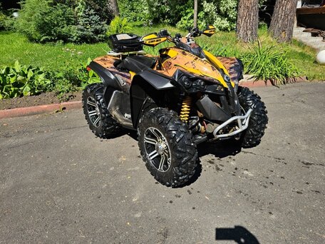 2012 BRP Can-Am Renegade 1000, жёлтый, 850000 рублей, вид 1