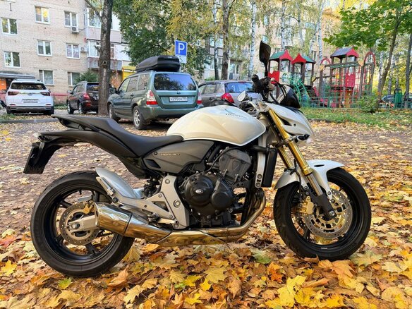 2008 Honda CB 600F Hornet, белый, 500000 рублей - вид 7