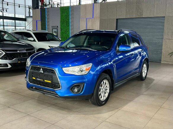 2014 Mitsubishi ASX I Рестайлинг, синий