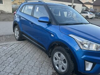 2020 Hyundai Creta I Рестайлинг, синий, 1630000 рублей, вид 4