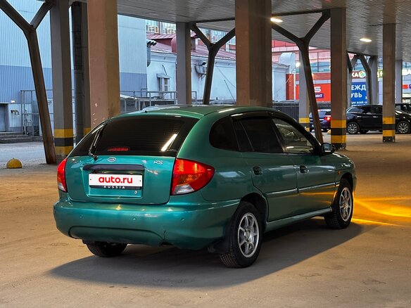 2001 Kia Rio I, зелёный, 300000 рублей - вид 7