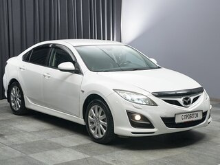 2011 Mazda 6 II (GH) Рестайлинг, белый, 899000 рублей, вид 3