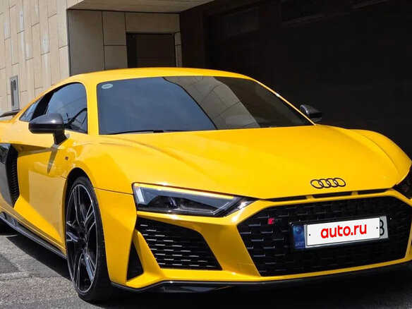 2023 Audi R8 V10 performance II (4S) Рестайлинг, жёлтый, 19341776 рублей - вид 3