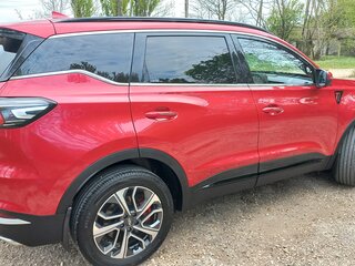 2024 Chery Tiggo 7 Pro Max I Рестайлинг, красный, 1850000 рублей, вид 4