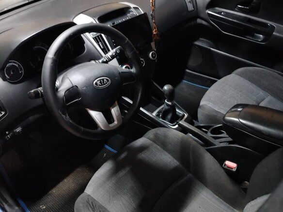 2010 Kia Ceed I Рестайлинг, синий, 560000 рублей - вид 4
