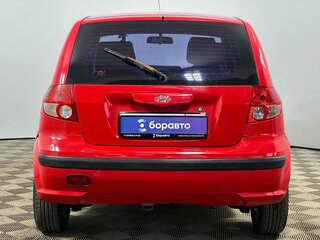 2005 Hyundai Getz I, красный, 420000 рублей, вид 4