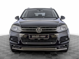 2012 Volkswagen Touareg II, чёрный, 2115000 рублей, вид 2