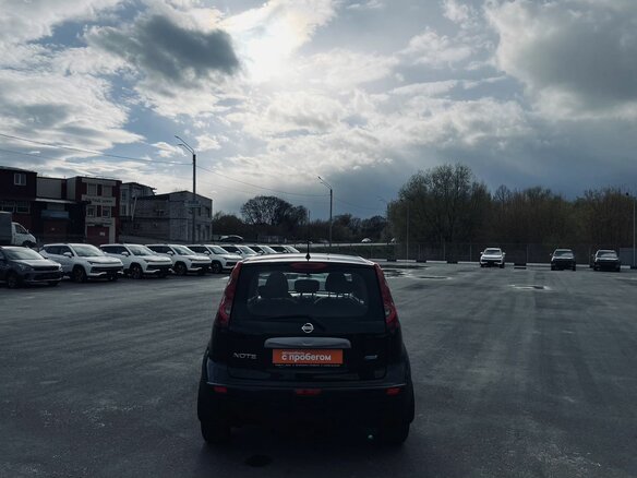 2010 Nissan Note I Рестайлинг, чёрный - вид 5