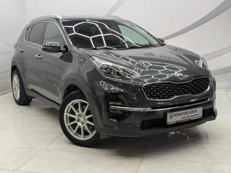 2019 Kia Sportage IV Рестайлинг, серый, 2029000 рублей, вид 3