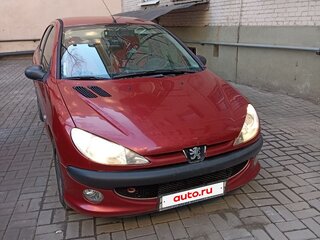 2007 Peugeot 206, красный, 230000 рублей, вид 1