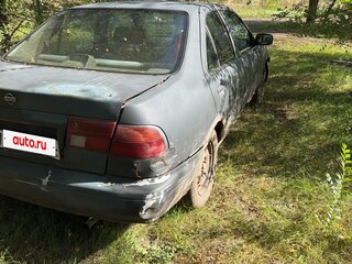 1998 Nissan Sunny B14, серебристый, 105000 рублей, вид 3