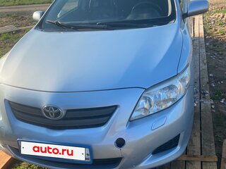 2008 Toyota Corolla X (E140, E150), голубой, 700000 рублей, вид 2