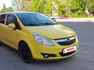 2008 Opel Corsa D, жёлтый, 400000 рублей, вид 2
