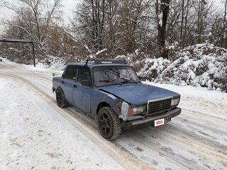 1989 Lada (ВАЗ) 2107, синий, 160000 рублей, вид 2