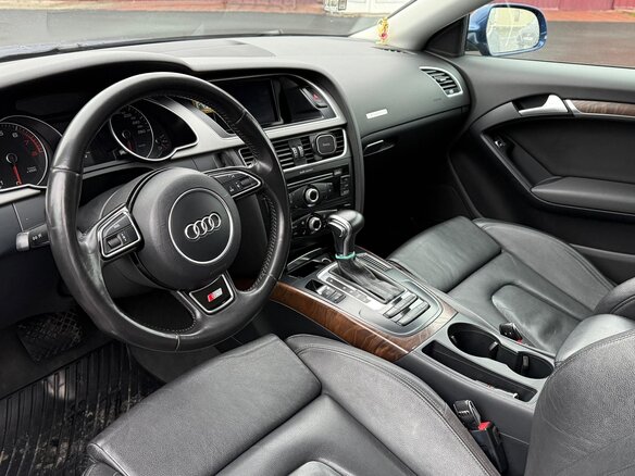 2014 Audi A5 I (8T) Рестайлинг, синий, 2650000 рублей - вид 7