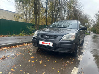 2009 Kia Rio II, чёрный, 460000 рублей, вид 2