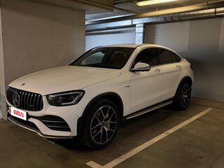 2021 Mercedes-Benz GLC Coupe AMG 43 AMG I (C253) Рестайлинг, белый, 7200000 рублей, вид 2
