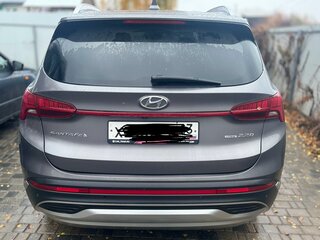 2021 Hyundai Santa Fe IV Рестайлинг, серый, 4700000 рублей, вид 3