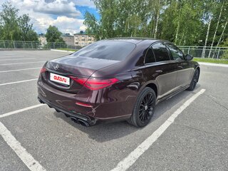 2022 Mercedes-Benz S-Класс 350 d VII (W223), красный, 8800000 рублей, вид 3