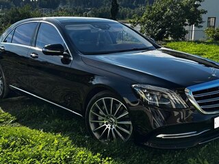 2019 Mercedes-Benz S-Класс 560 Long VI (W222, C217) Рестайлинг, чёрный, 8000000 рублей, вид 1