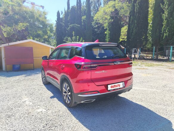 2022 Chery Tiggo 7 Pro I, красный, 1600000 рублей - вид 6