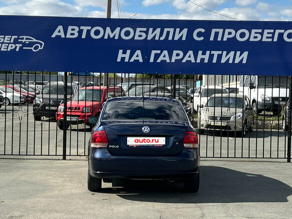 2012 Volkswagen Polo V, синий, 490000 рублей - вид 7