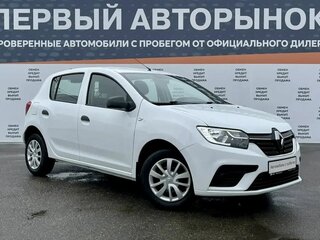 2019 Renault Sandero II Рестайлинг, белый, 635000 рублей, вид 3