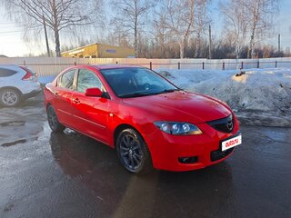 2006 Mazda 3 I (BK) Рестайлинг, красный, 340000 рублей, вид 1