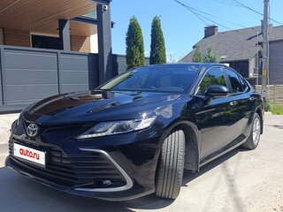 2021 Toyota Camry VIII (XV70) Рестайлинг, чёрный, 2799000 рублей, вид 5