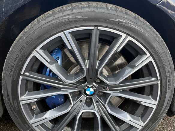 2021 BMW 7 серии 730i VI (G11/G12) Рестайлинг, синий, 5950000 рублей - вид 6