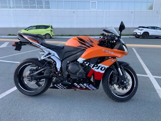2008 Honda CBR 600RR, чёрный, 615000 рублей, вид 2