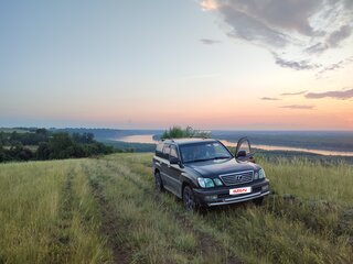 2000 Lexus LX 470 II, чёрный, 1480000 рублей, вид 3