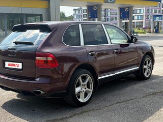 2007 Porsche Cayenne S I Рестайлинг (957), красный, 1300000 рублей, вид 5