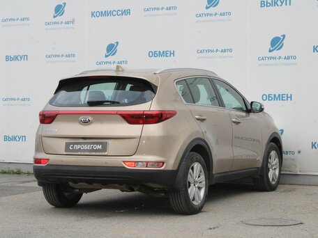 2017 Kia Sportage IV, коричневый, 1990000 рублей, вид 5